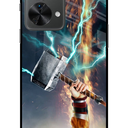 Thor Hammer Mjolnir OnePlus Nord 2T 5G Glass Case