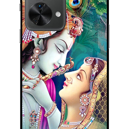 Lord Radha Krishna OnePlus Nord 2T 5G Glass Case