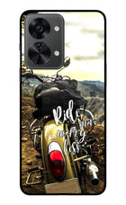 Ride More Worry Less OnePlus Nord 2T 5G Glass Case