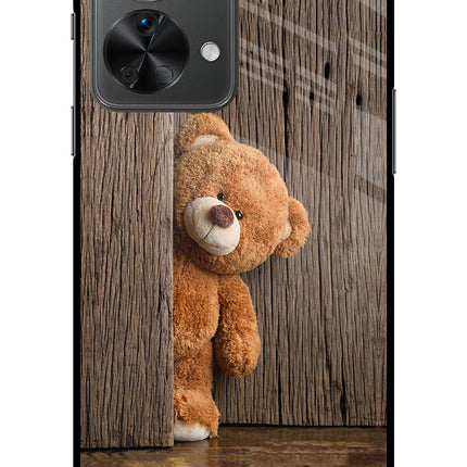 Teddy Wooden OnePlus Nord 2T 5G Glass Case