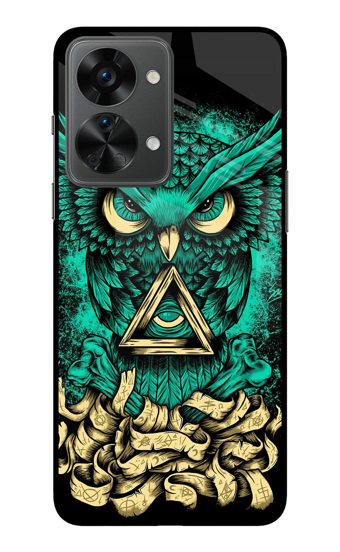 Green Owl OnePlus Nord 2T 5G Glass Case