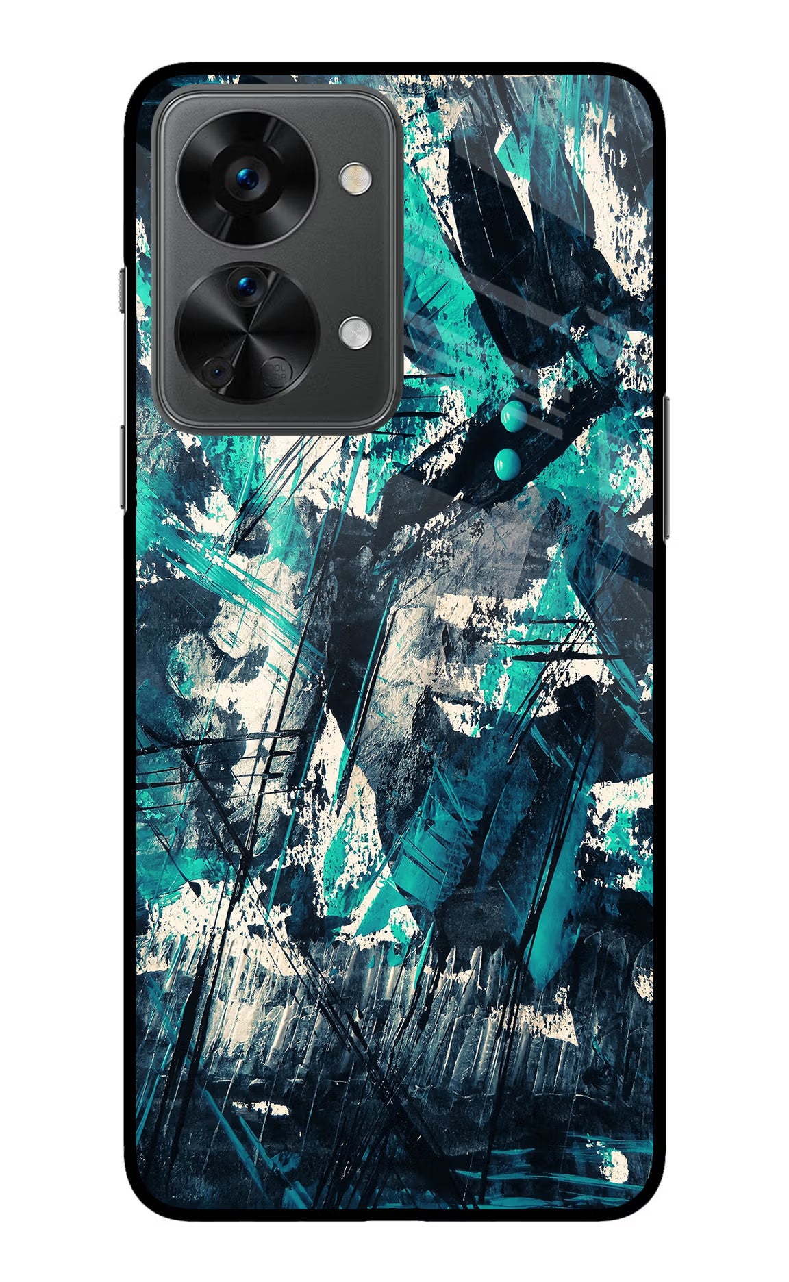 Artwork OnePlus Nord 2T 5G Glass Case Back Cover by Casekaro