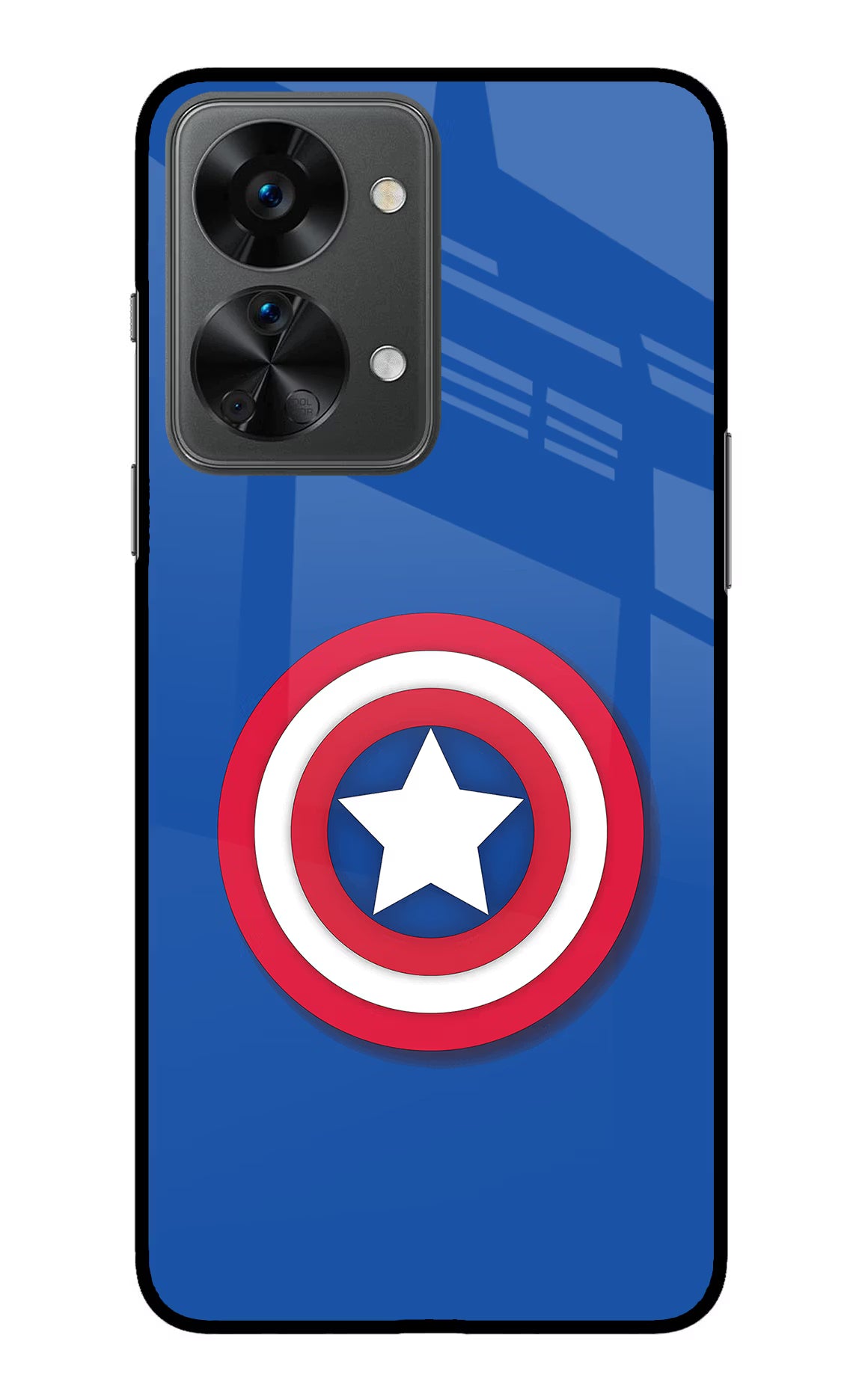 Shield OnePlus Nord 2T 5G Glass Case Back Cover by Casekaro