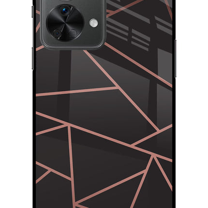 Geometric Pattern OnePlus Nord 2T 5G Glass Case