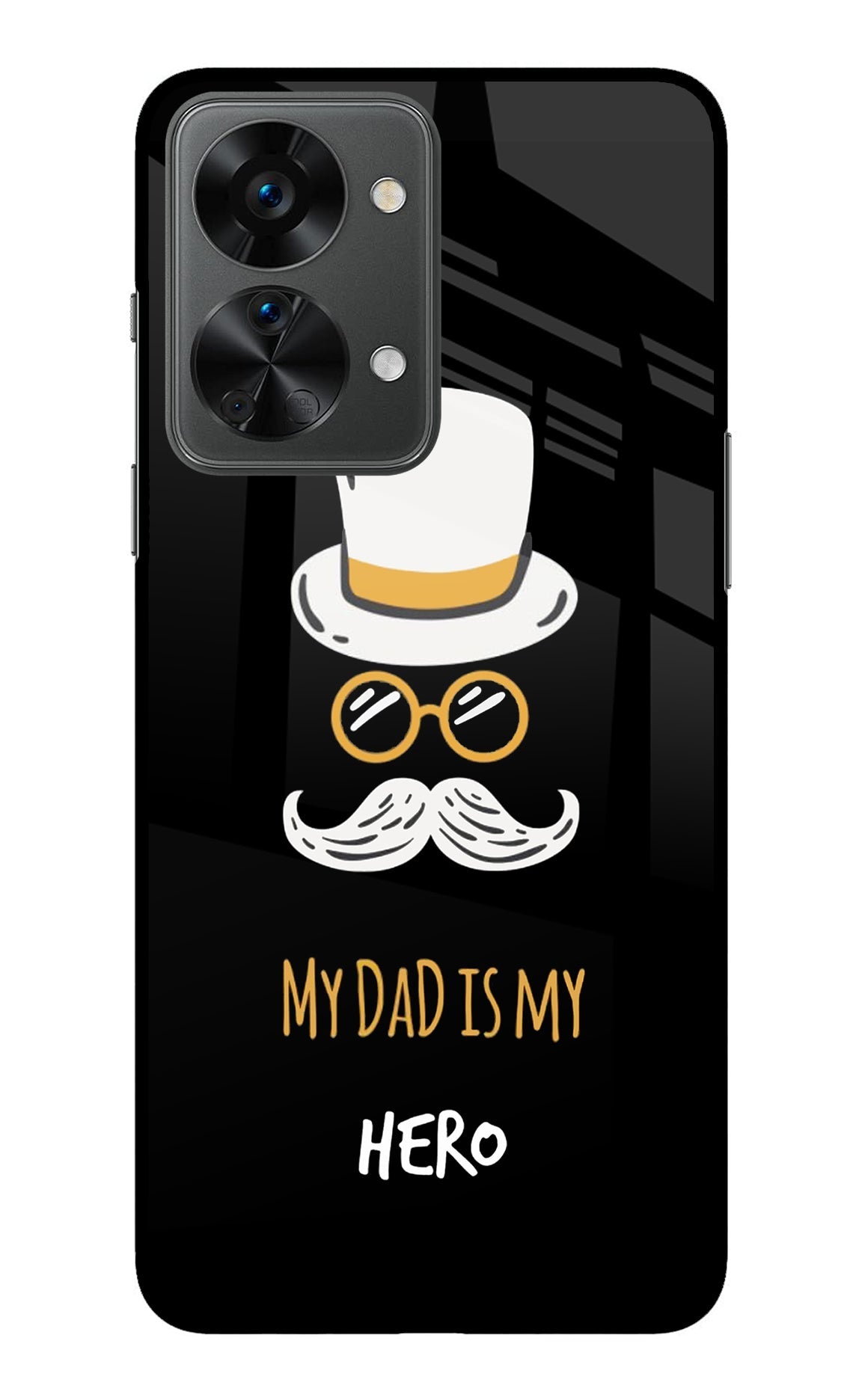 My Dad Is My Hero OnePlus Nord 2T 5G Back Cover