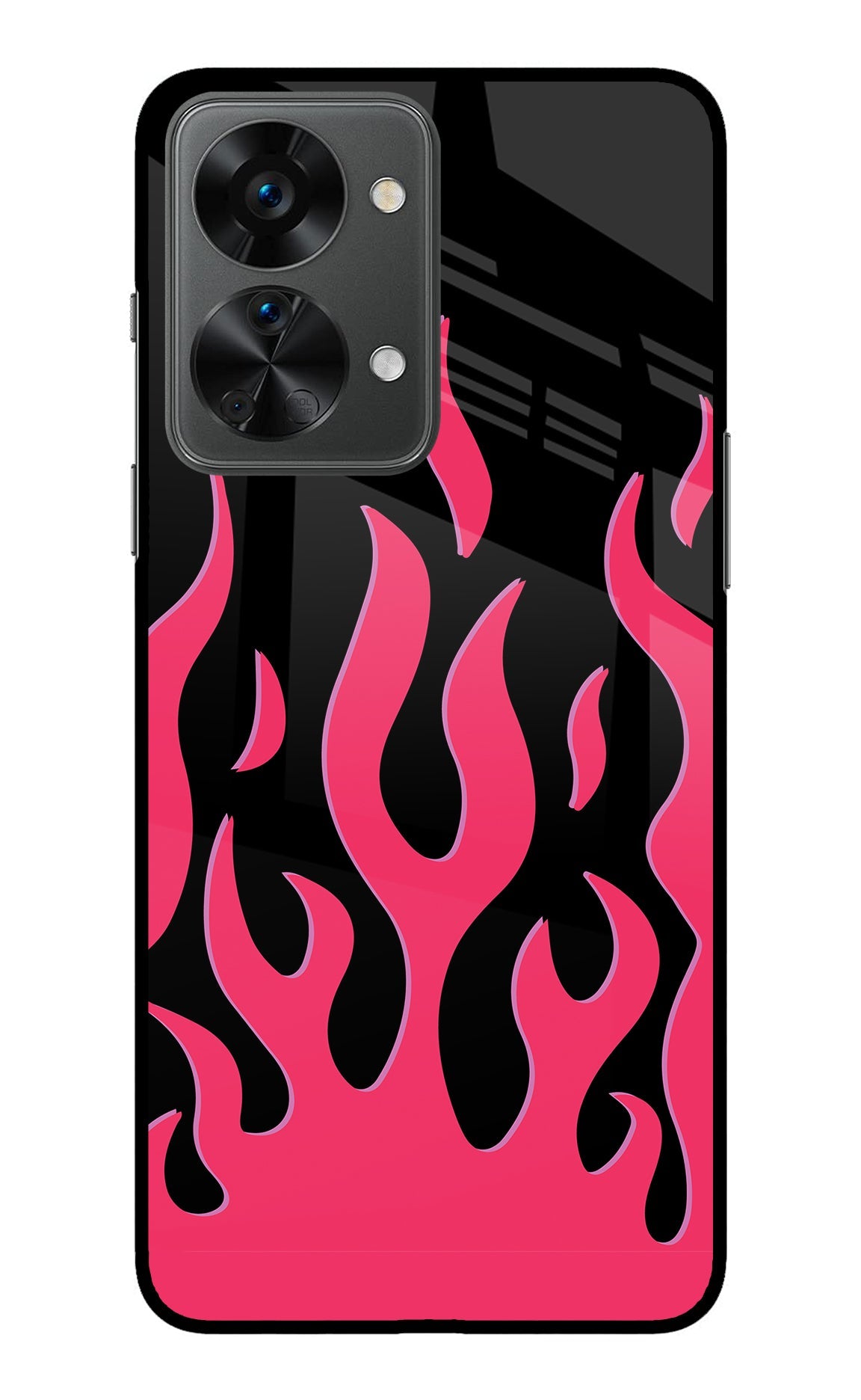 Fire Flames OnePlus Nord 2T 5G Back Cover