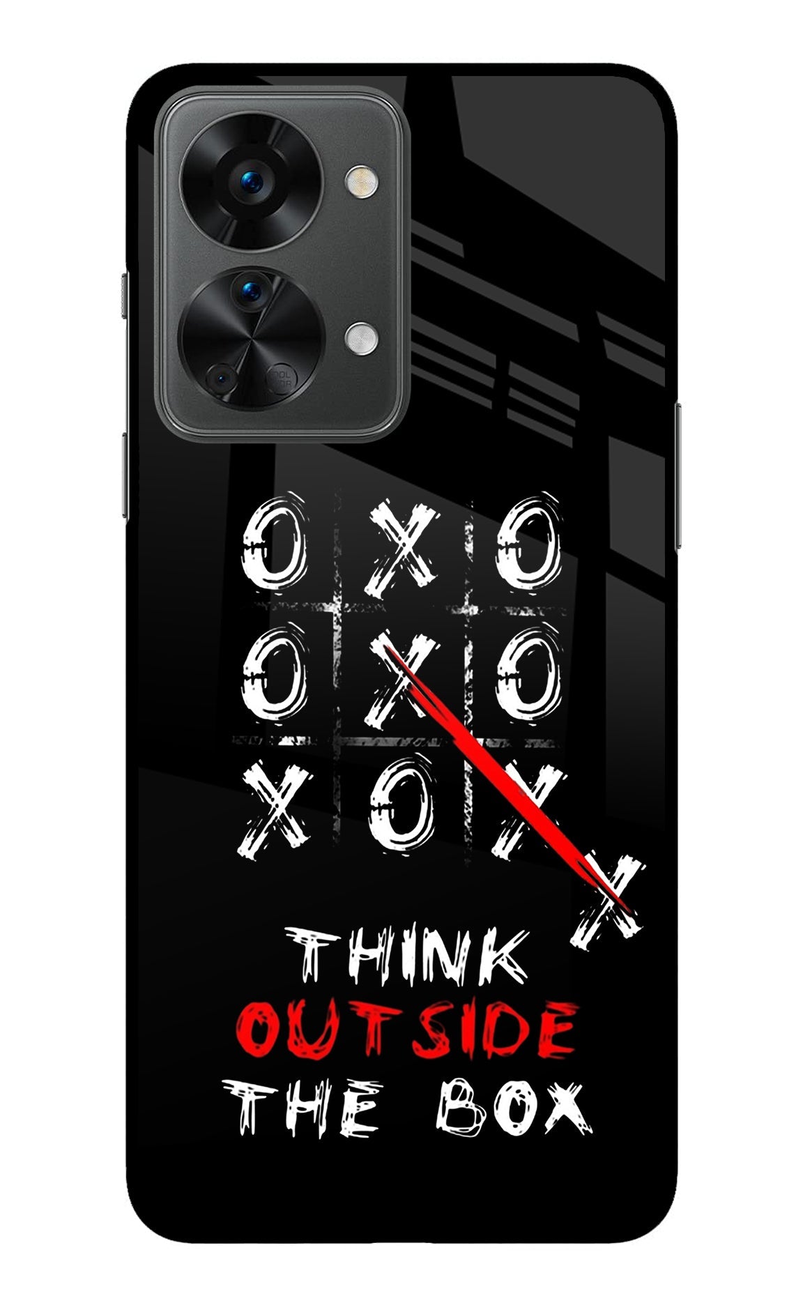 Think out of the BOX OnePlus Nord 2T 5G Glass Case