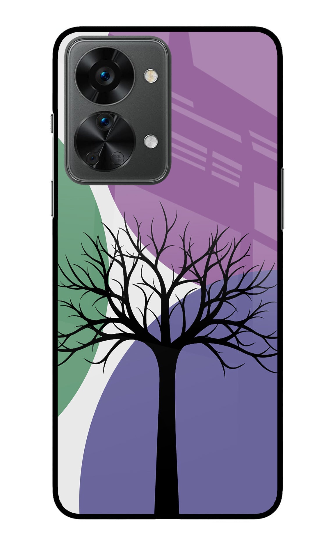 Tree Art OnePlus Nord 2T 5G Back Cover