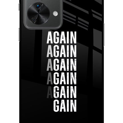 Again Again Gain OnePlus Nord 2T 5G Glass Case