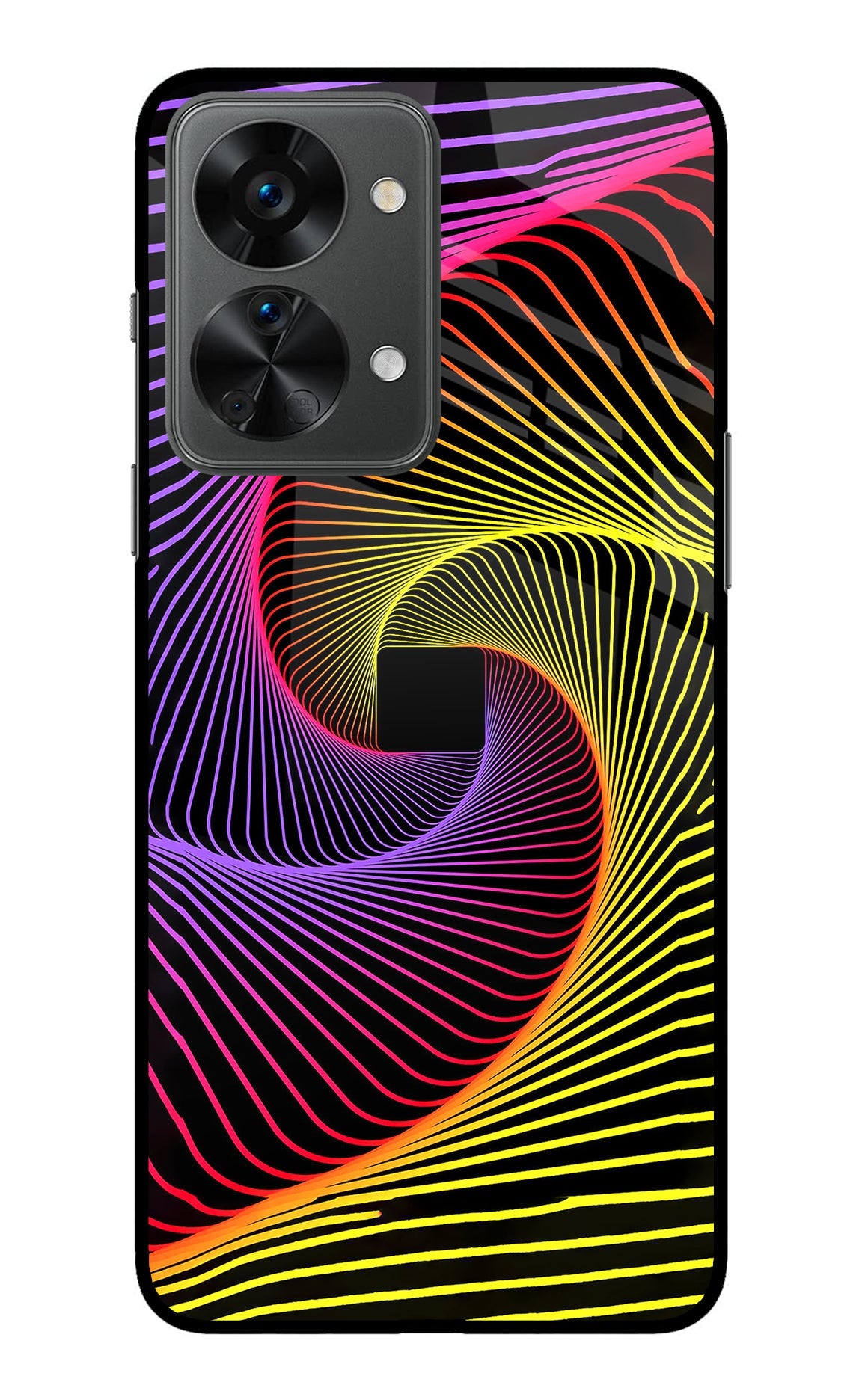 Colorful Strings OnePlus Nord 2T 5G Back Cover