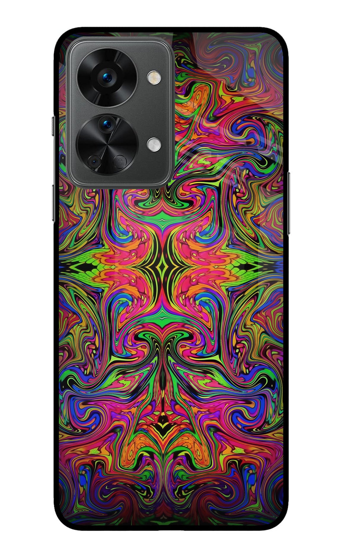 Psychedelic Art OnePlus Nord 2T 5G Back Cover