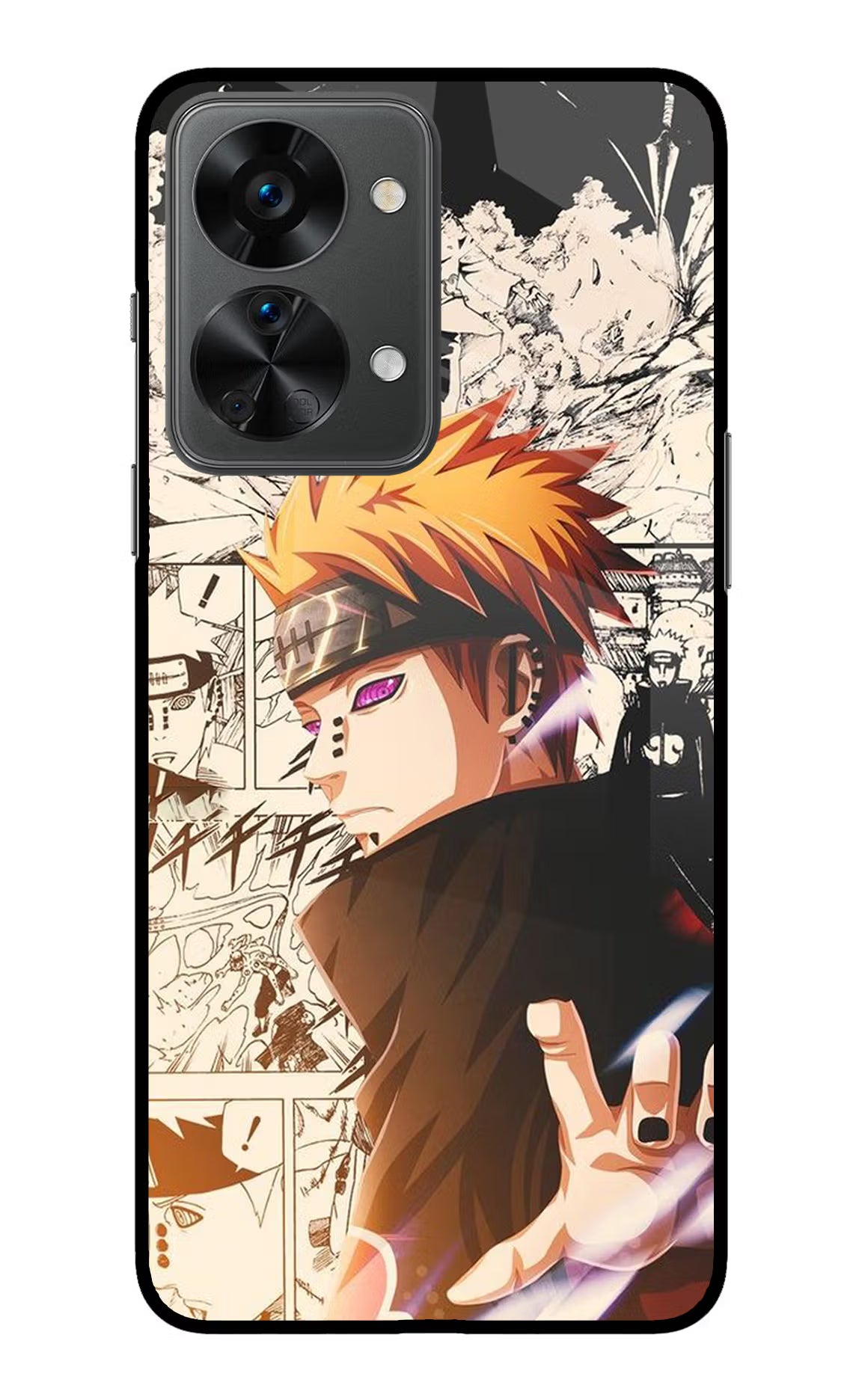 Pain Anime OnePlus Nord 2T 5G Glass Case Back Cover by Casekaro