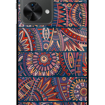 African Culture Design OnePlus Nord 2T 5G Glass Case Back Cover by Casekaro