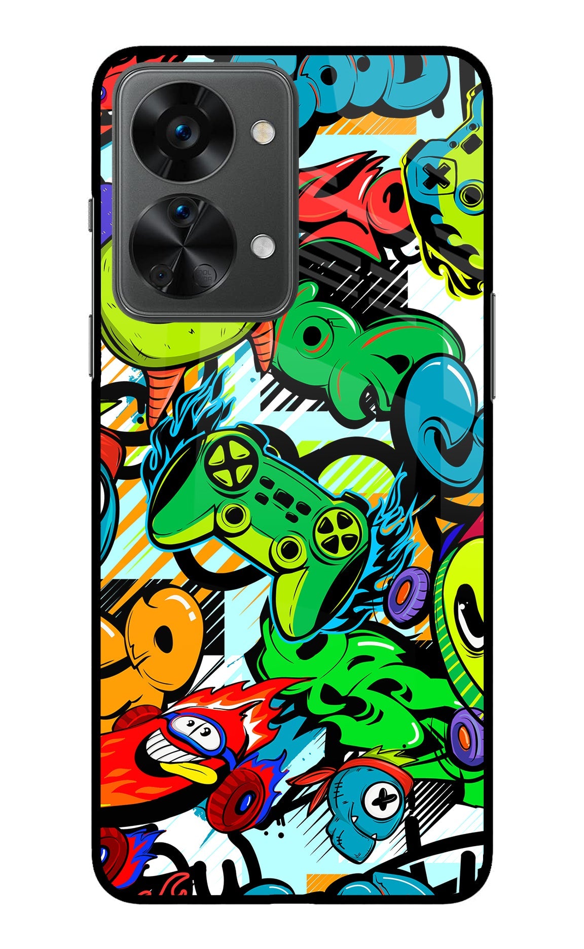 Game Doodle OnePlus Nord 2T 5G Back Cover