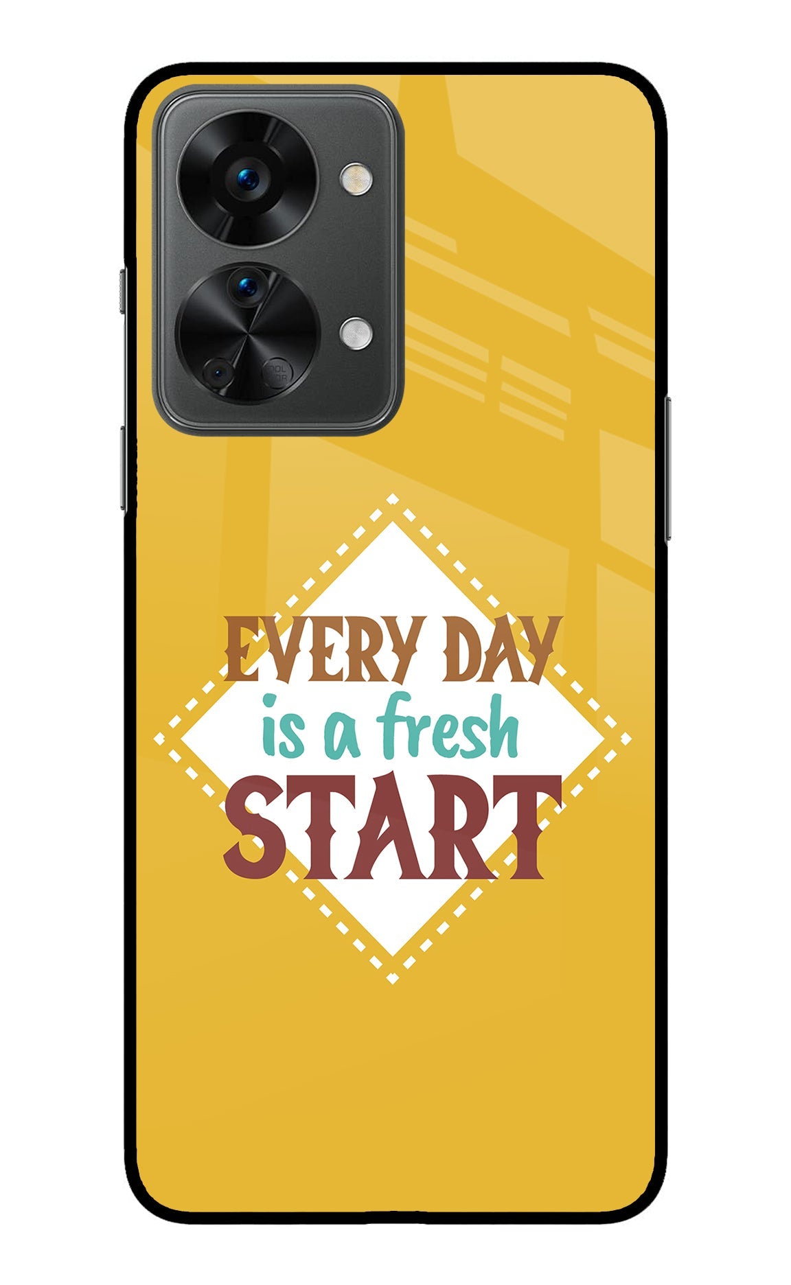 Every day is a Fresh Start OnePlus Nord 2T 5G Back Cover