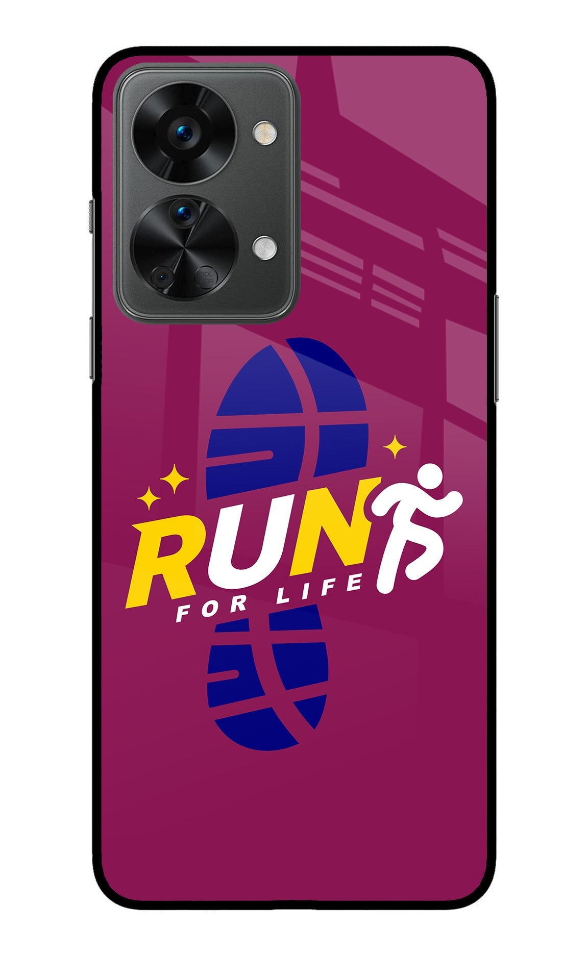 Run for Life OnePlus Nord 2T 5G Back Cover