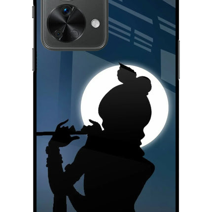Shri Krishna Silhouette OnePlus Nord 2T 5G Glass Case