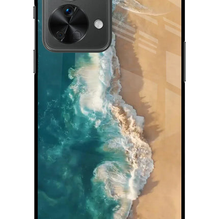 Ocean Beach OnePlus Nord 2T 5G Glass Case