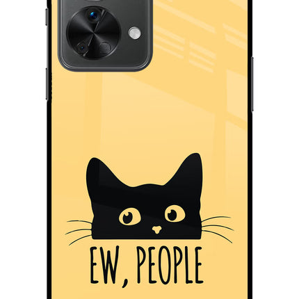 Ew People Catitude OnePlus Nord 2T 5G Glass Case