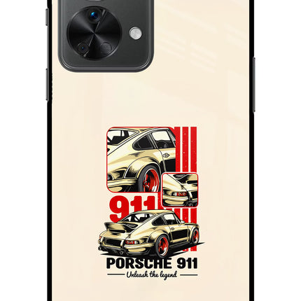 Classic Porsche 911 OnePlus Nord 2T 5G Glass Case
