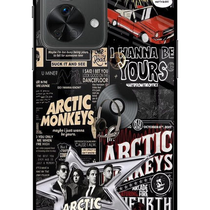 Arctic Monkeys OnePlus Nord 2T 5G Glass Case