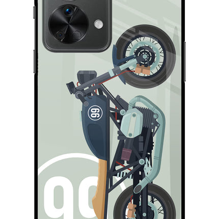 Classic Cafe Racer 99 OnePlus Nord 2T 5G Glass Case
