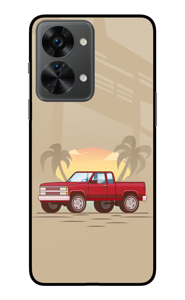 Desert Classic Drive OnePlus Nord 2T 5G Glass Case