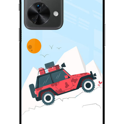 Mountain Trail Beast OnePlus Nord 2T 5G Glass Case
