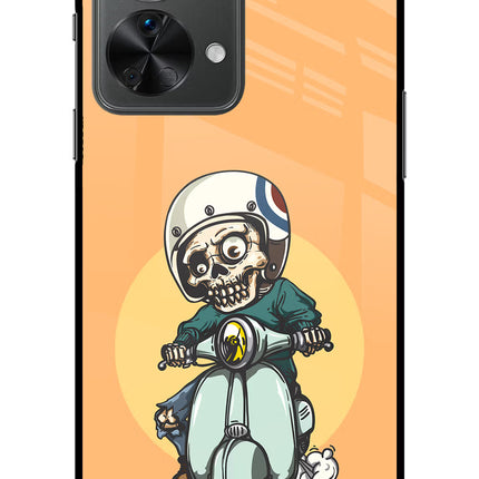 Undead Biker OnePlus Nord 2T 5G Glass Case
