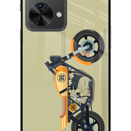 Vertical Speedster OnePlus Nord 2T 5G Glass Case