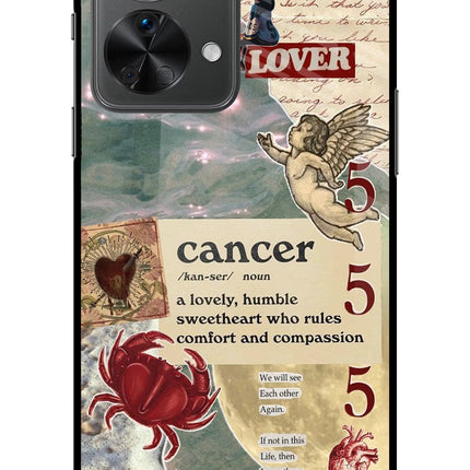 Cancer Zodiac OnePlus Nord 2T 5G Glass Case