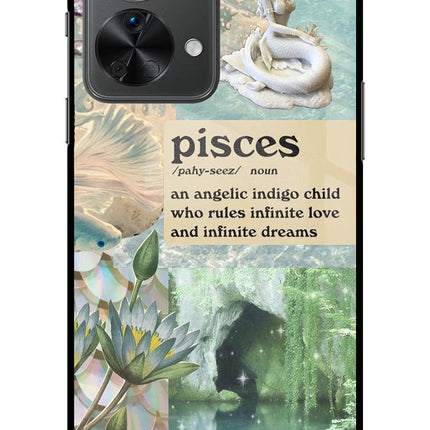Pisces Zodiac OnePlus Nord 2T 5G Glass Case