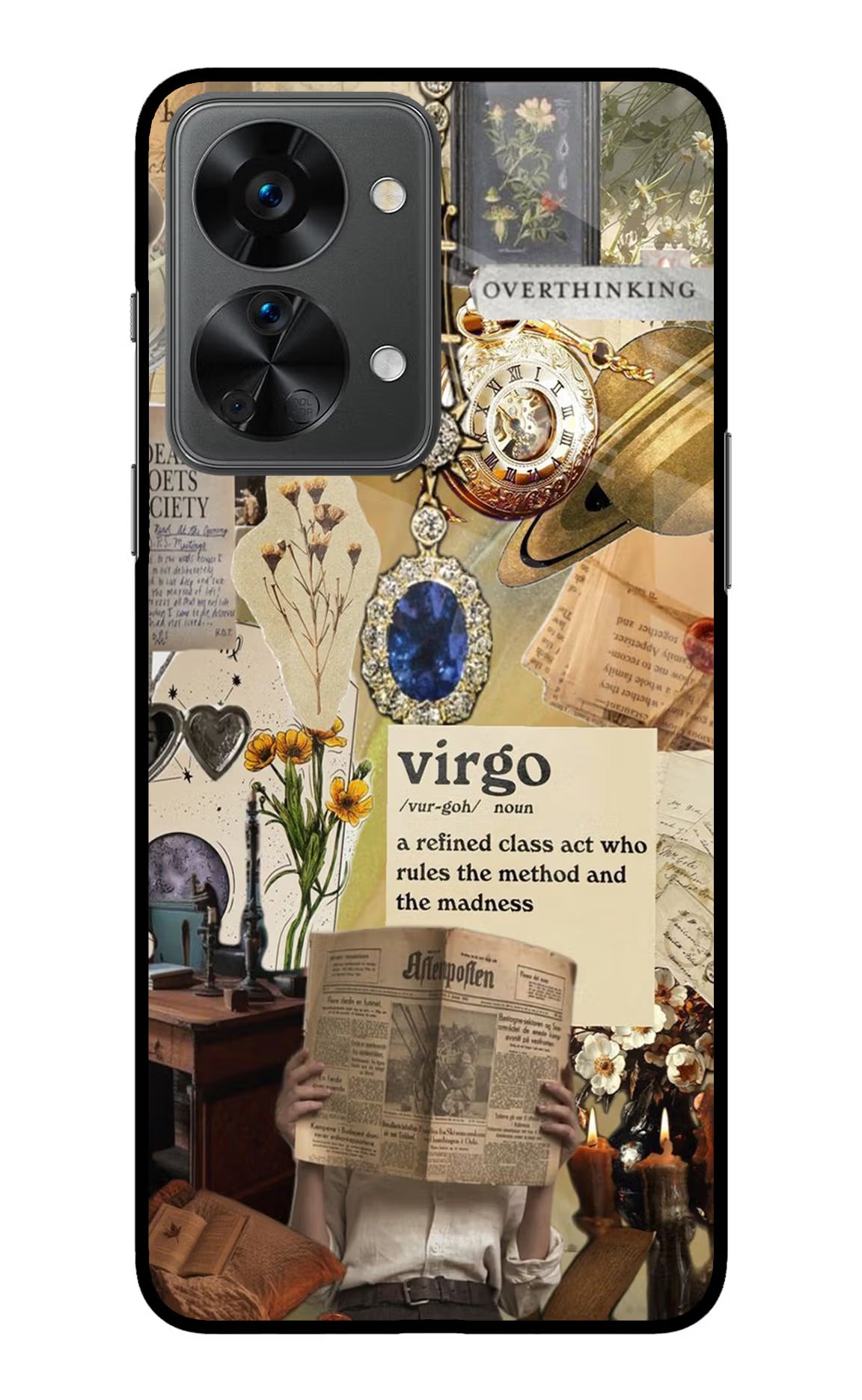 Virgo Zodiac OnePlus Nord 2T 5G Glass Case