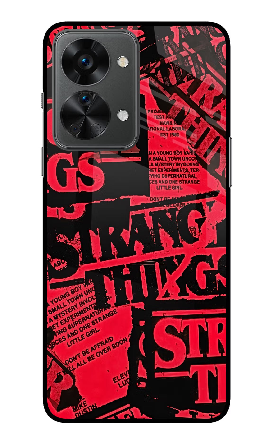 Ordinary Things OnePlus Nord 2T 5G Glass Case Back Cover by Casekaro