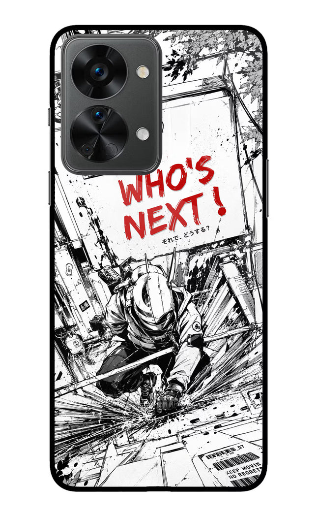 Who's Next OnePlus Nord 2T 5G Glass Case