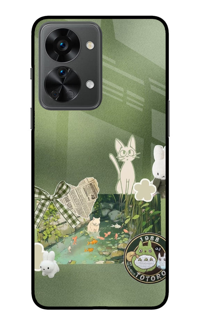 Aesthetic anime OnePlus Nord 2T 5G Glass Case