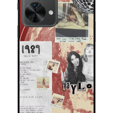 Taylor Swift OnePlus Nord 2T 5G Glass Case