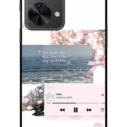 Wave to earth OnePlus Nord 2T 5G Glass Case