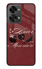 Velvet Cherry OnePlus Nord 2T 5G Glass Case