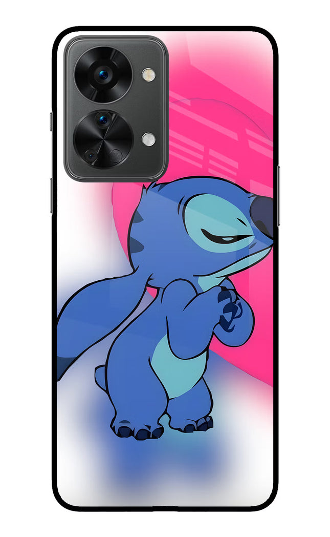 Stitch Hug OnePlus Nord 2T 5G Glass Case