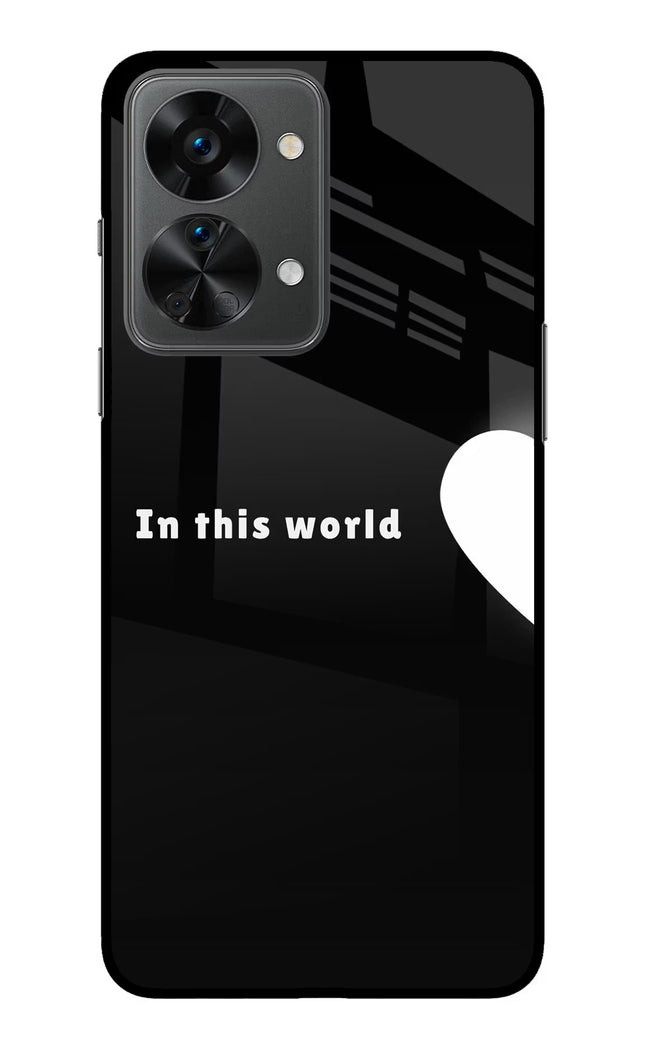 This World OnePlus Nord 2T 5G Glass Case