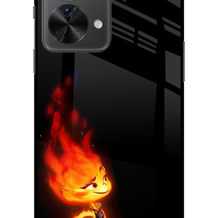 Ember Flame OnePlus Nord 2T 5G Glass Case