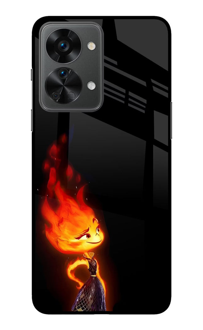Ember Flame OnePlus Nord 2T 5G Glass Case