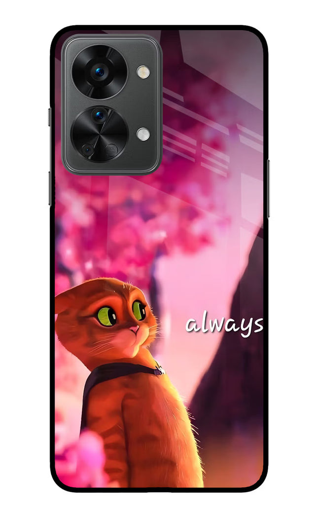 Always Cat OnePlus Nord 2T 5G Glass Case