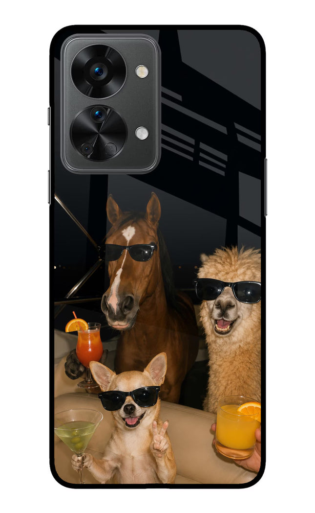 Party Squad OnePlus Nord 2T 5G Glass Case