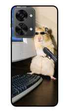 Hacker Hamster OnePlus Nord 2T 5G Glass Case