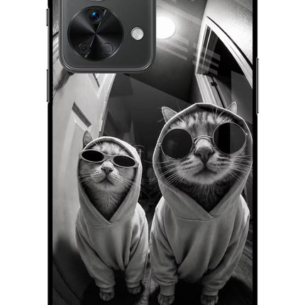 Hood Cats OnePlus Nord 2T 5G Glass Case