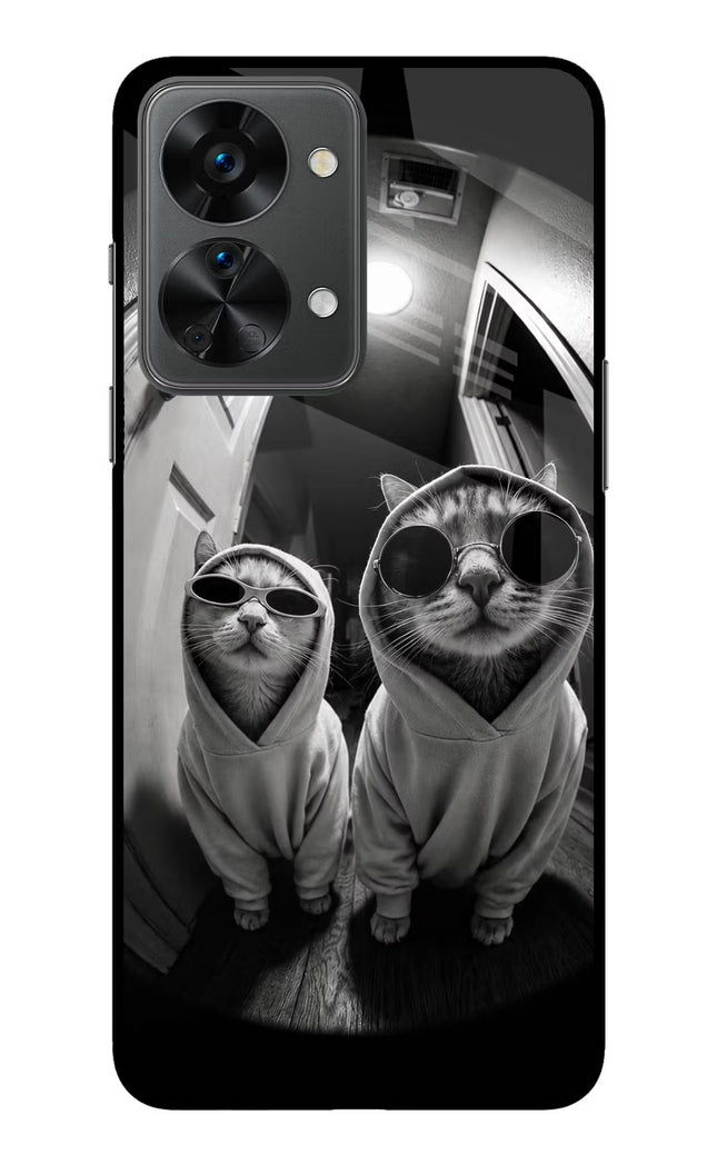 Hood Cats OnePlus Nord 2T 5G Glass Case