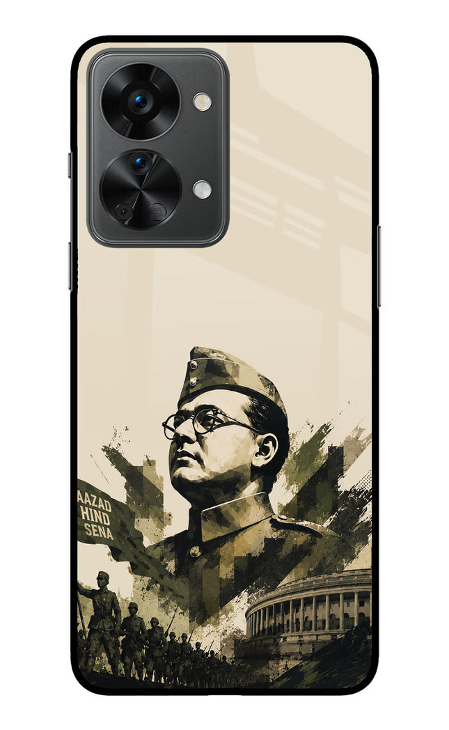 Netaji Rising OnePlus Nord 2T 5G Glass Case
