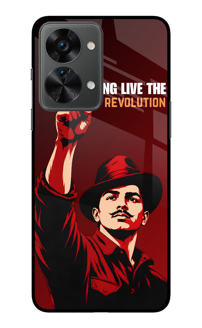 Bhagat Singh Revolution OnePlus Nord 2T 5G Glass Case